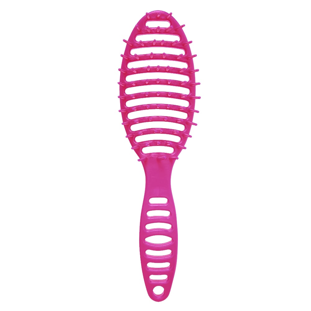 Escova para Cabelo Bonitta Pop Colors D64 Brilho Rosa Unidade