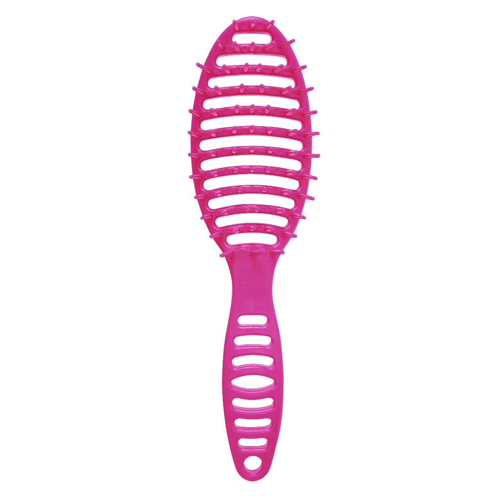 Escova para Cabelo Bonitta Pop Colors D64 Brilho Rosa Unidade