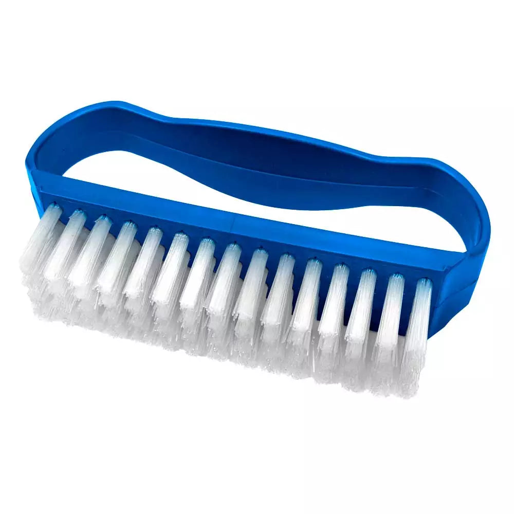 Escova para Unhas Santa Clara Cerdas Branca e Azul Unidade