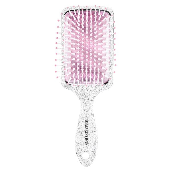 Escova Raquete Marco Boni Média Diamond Glitter