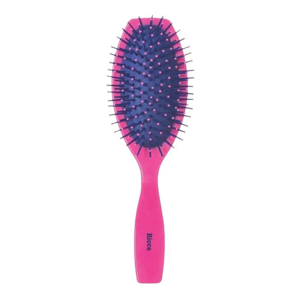 Escova Ricca Colors Oval Midi Pink