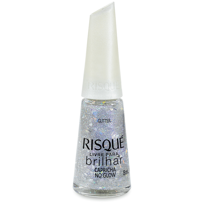 Esmalte Risqué Livre para Brilhar Capricha no Glow 8ml