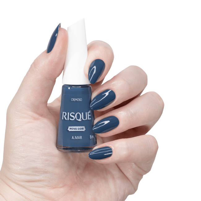 Esmalte Cremoso Risqué A-Mar 8ml