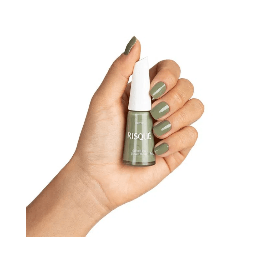 Esmalte Risqué K-Pop Love Guerreira do Arco-Íris 8ml