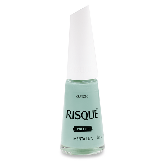 Esmalte Cremoso Risqué Menta.liza 8ml