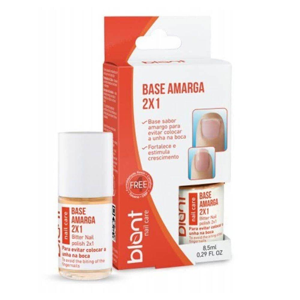 Esmalte Blant Base Amarga 2 em 1 8,5 ml