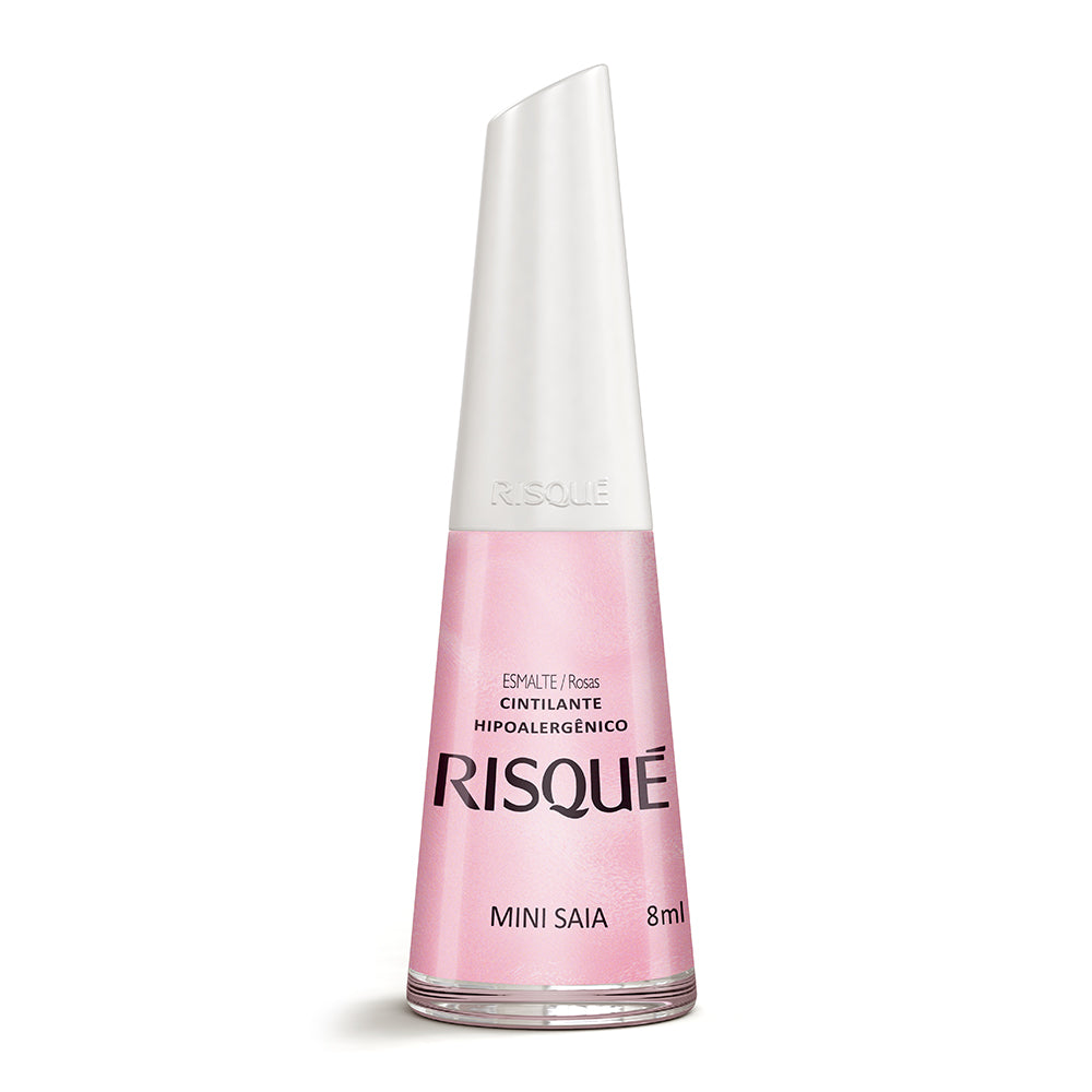 Esmalte Cintilante Risqué Mini Saia 8 ml