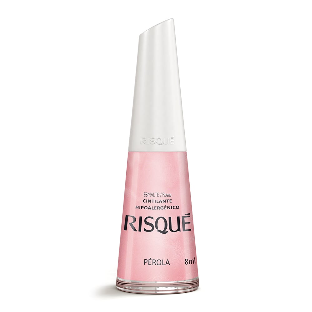 Esmalte Cintilante Risqué Pérola 8 ml