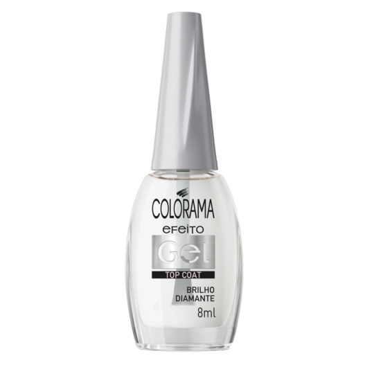 Esmalte Colorama Efeito Gel Top Coat 8 ml