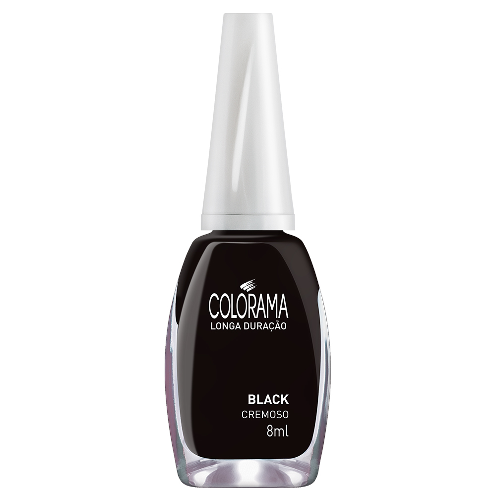 Esmalte Cremoso Colorama Black 8 ml