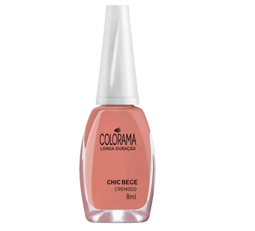 Esmalte Cremoso Colorama Chic Bege 8 ml