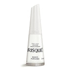 Esmalte Cremoso Risqué Branco Puríssimo 8ml