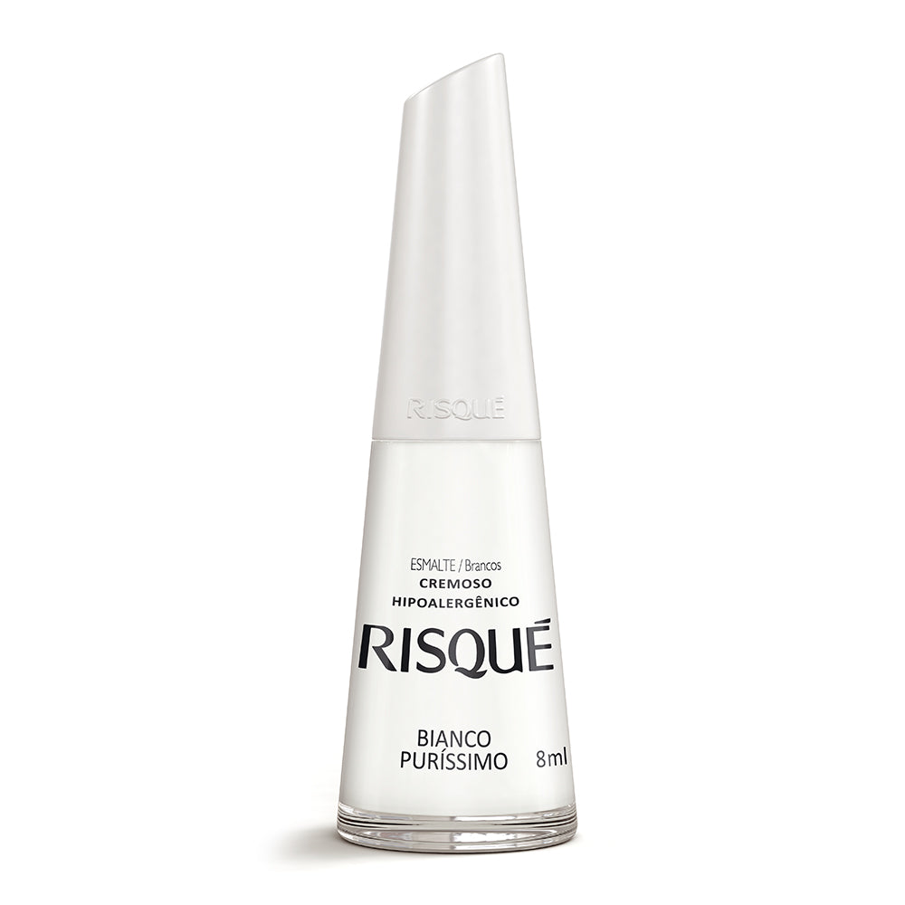 Esmalte Cremoso Risqué Branco Puríssimo 8ml