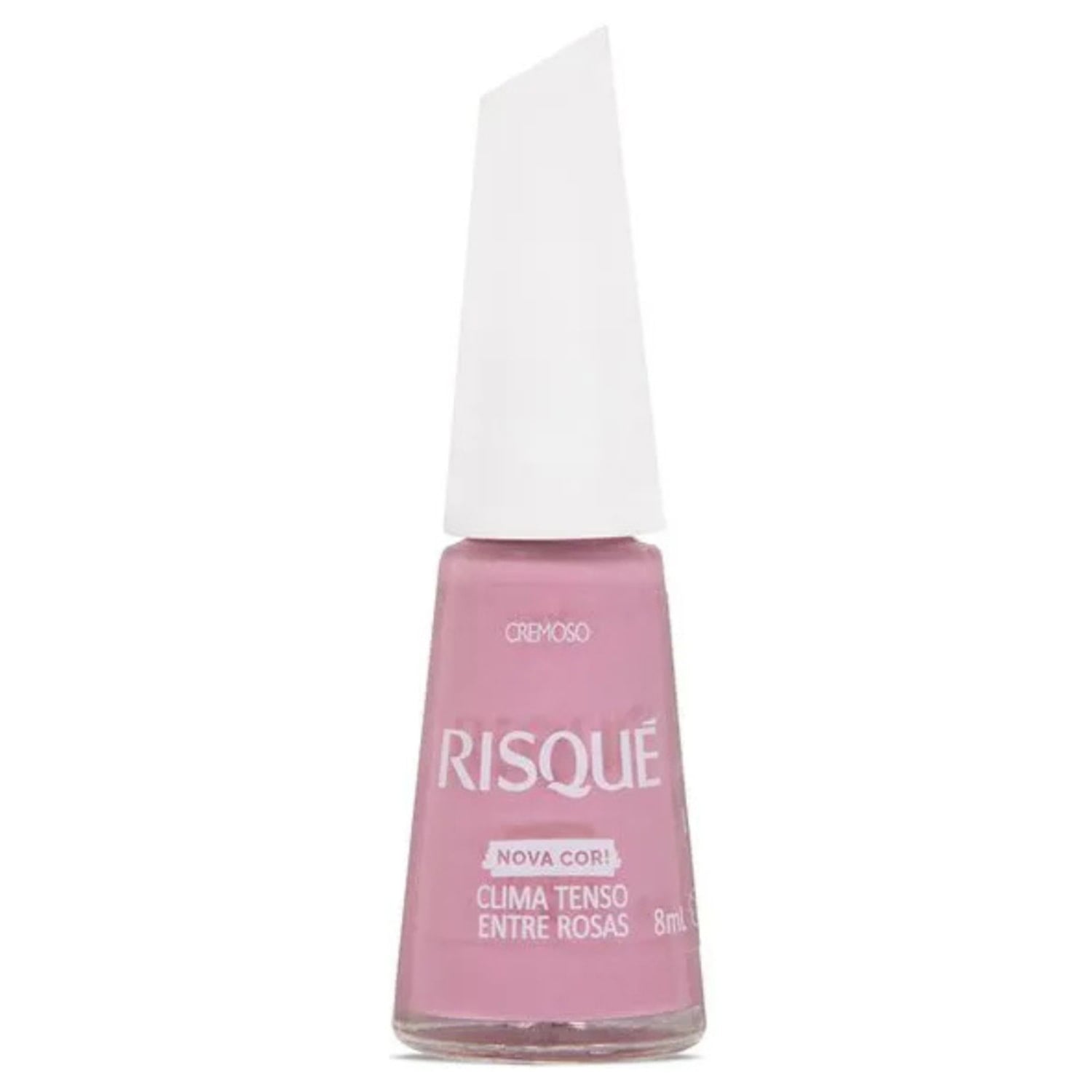 Esmalte Cremoso Risqué Essenciais Clima Tenso Entre Rosas 8ml