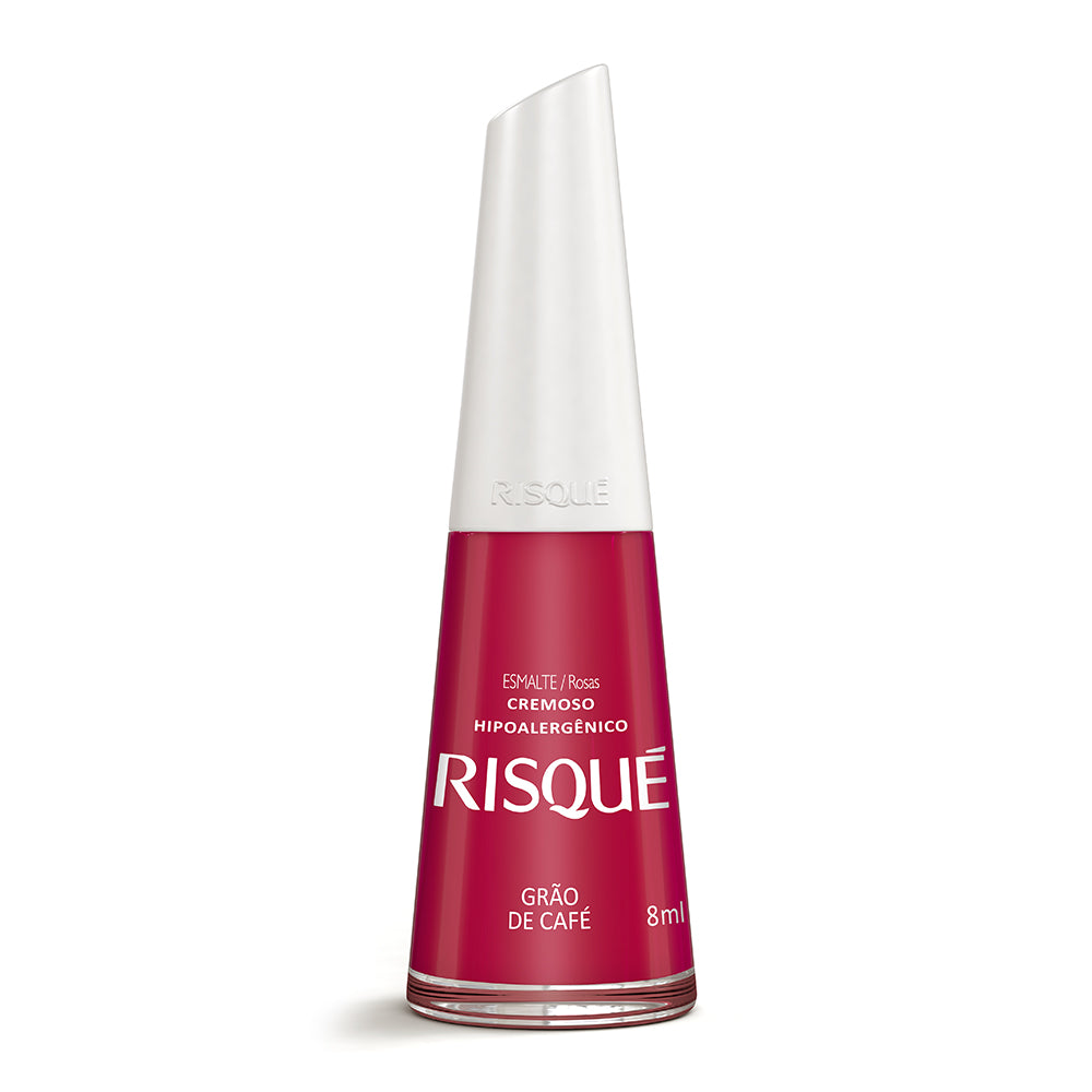 Esmalte Cremoso Risqué Grão de Café 8ml