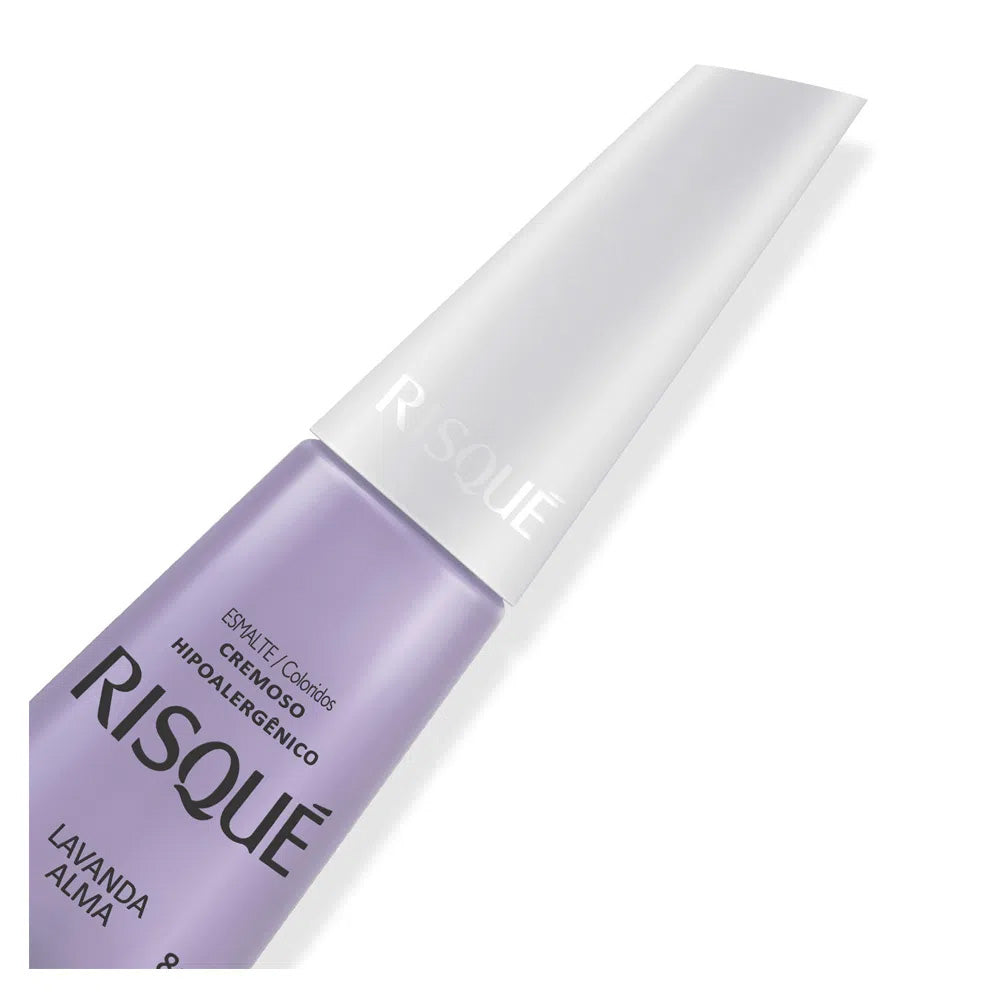 Esmalte Cremoso Risqué Lavanda Alma 8ml