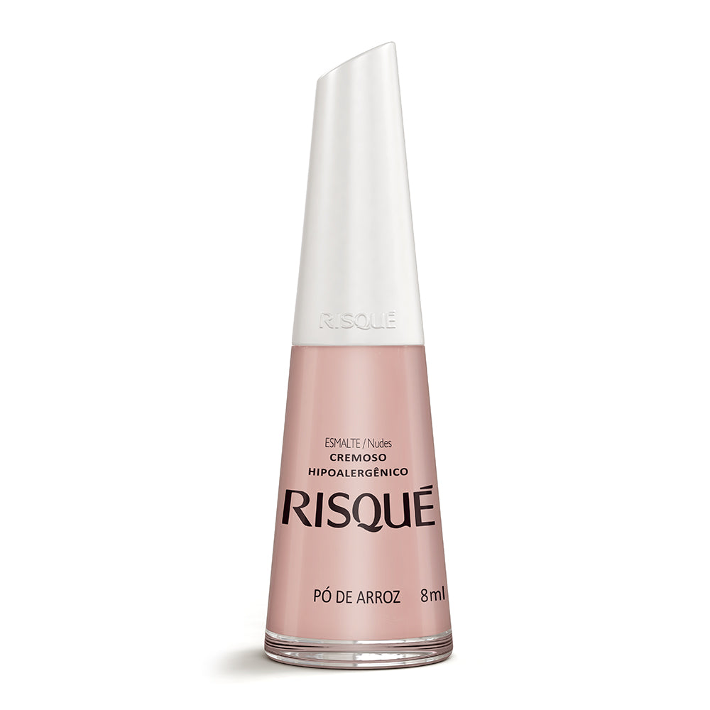 Esmalte Cremoso Risqué Pó de Arroz 8ml