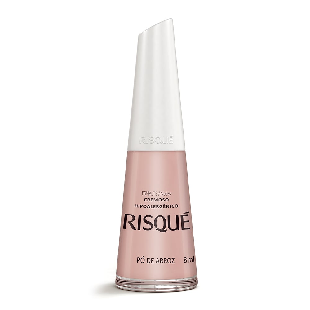 Esmalte Cremoso Risqué Pó de Arroz 8ml