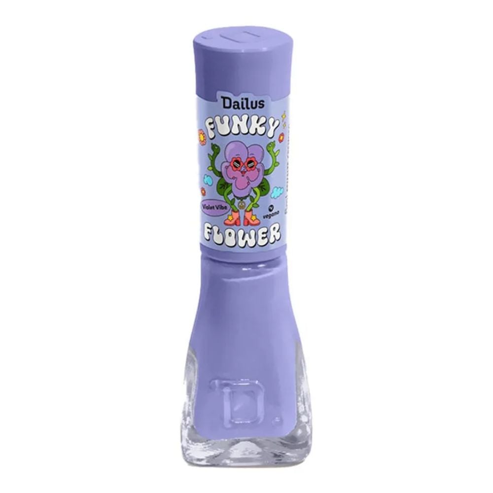 Esmalte Dailus Funky Flower Violet Vibe 8ml