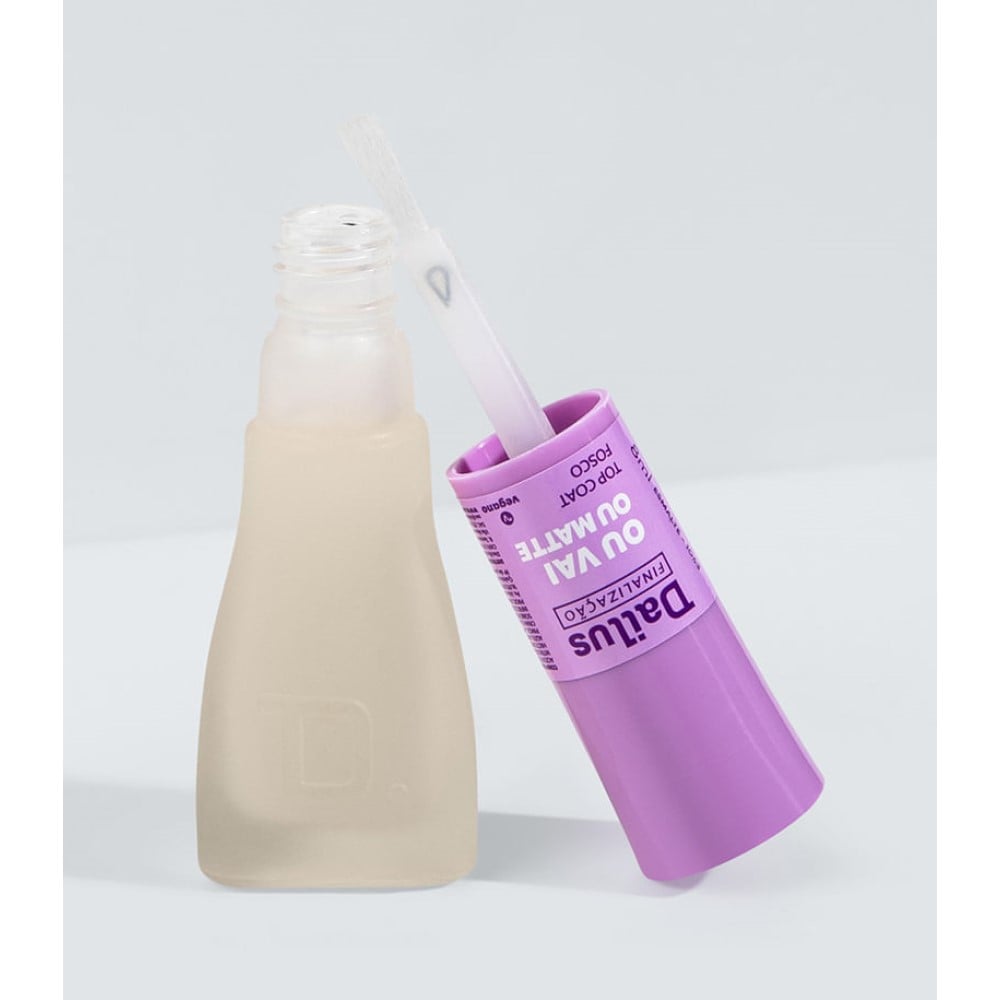 Esmalte Dailus Top Coat Fosco Ou Vai Ou Matte 8ml