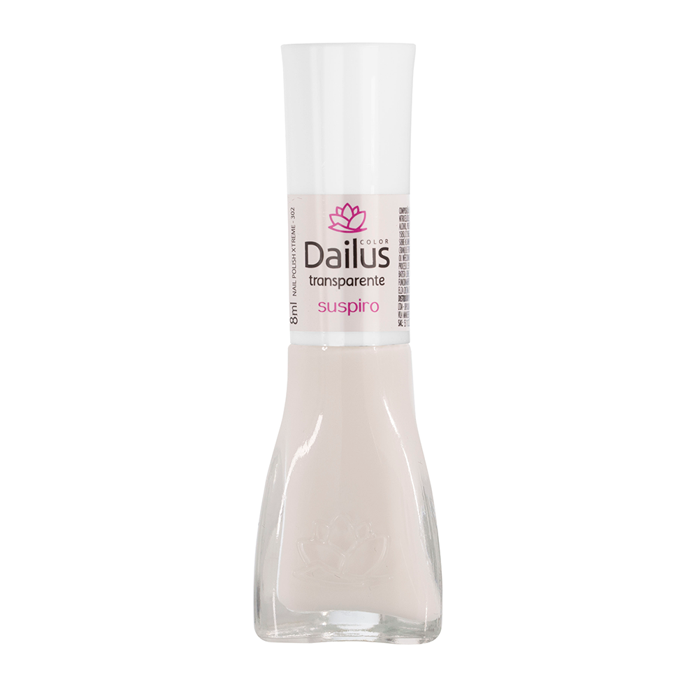 Esmalte Dailus Transparente Suspiro de Renda 8ml