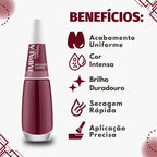 Esmalte Cremoso Impala A Cor da Moda Elegante 7,5ml
