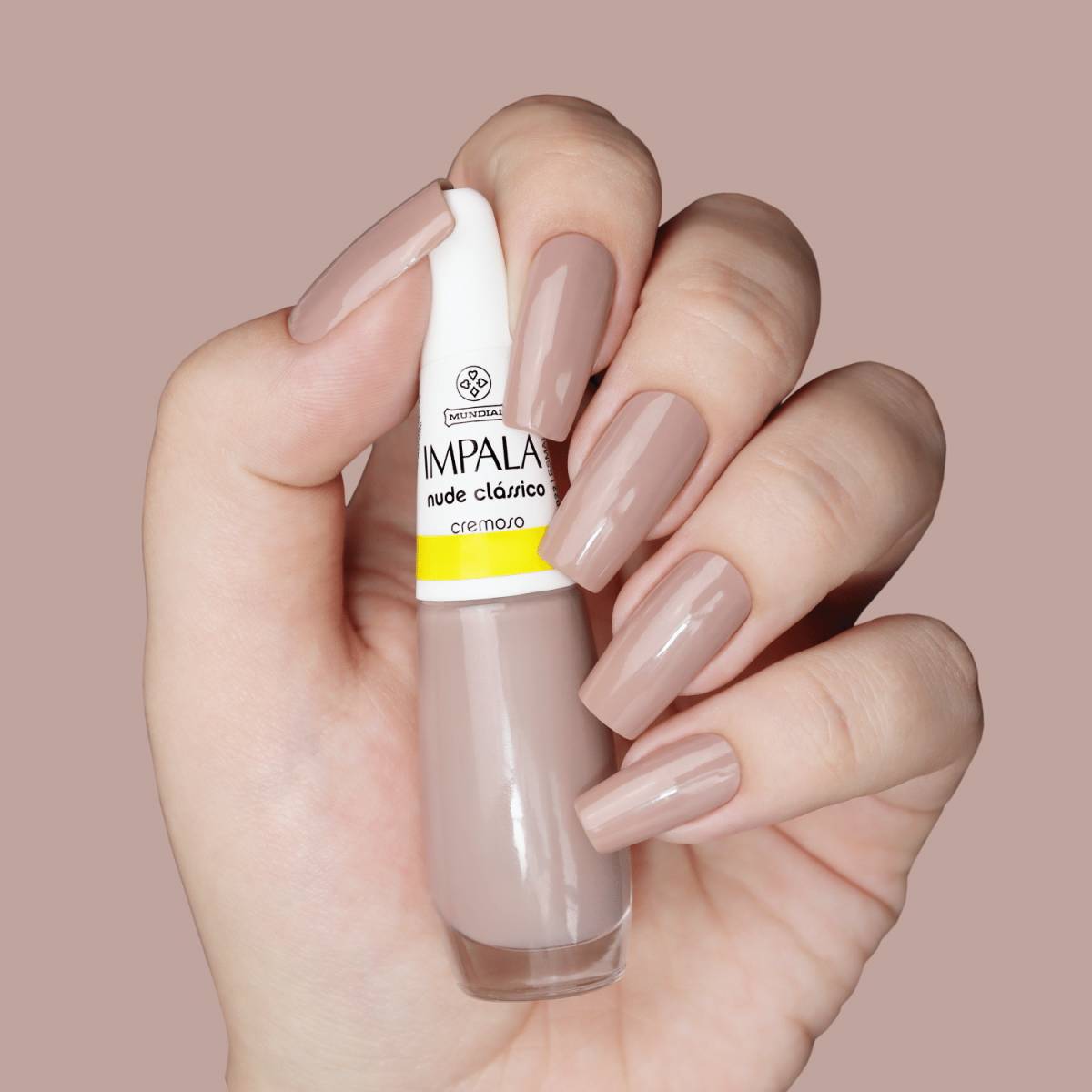 Esmalte Cremoso Impala Nude Clássico 7,5ml