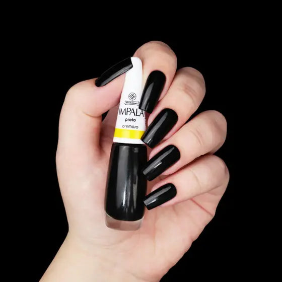 Esmalte Cremoso Impala Preto 7,5ml