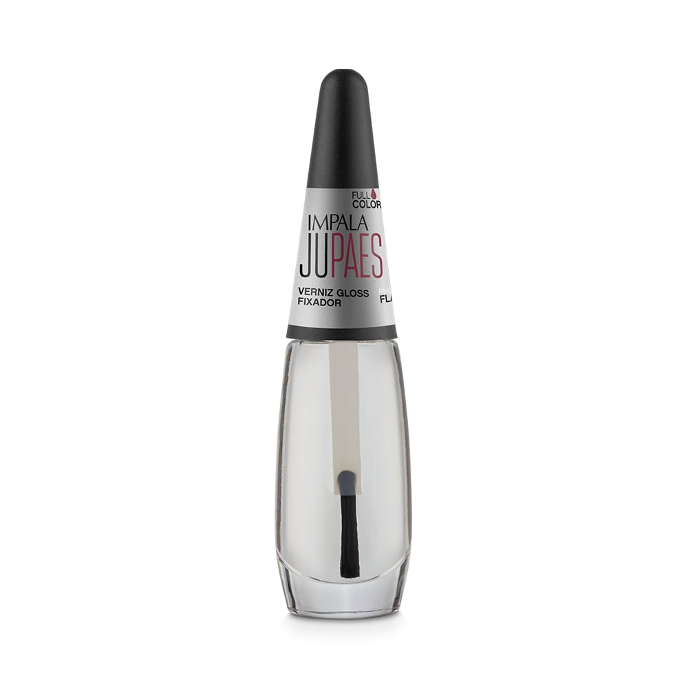 Esmalte Impala Ju Paes Verniz Gel Fixador Top Coat 7,5ml