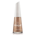 Esmalte Metálico Risqué Ouro Nude 8ml