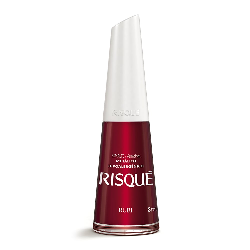 Esmalte Metálico Risqué Rubi 8ml
