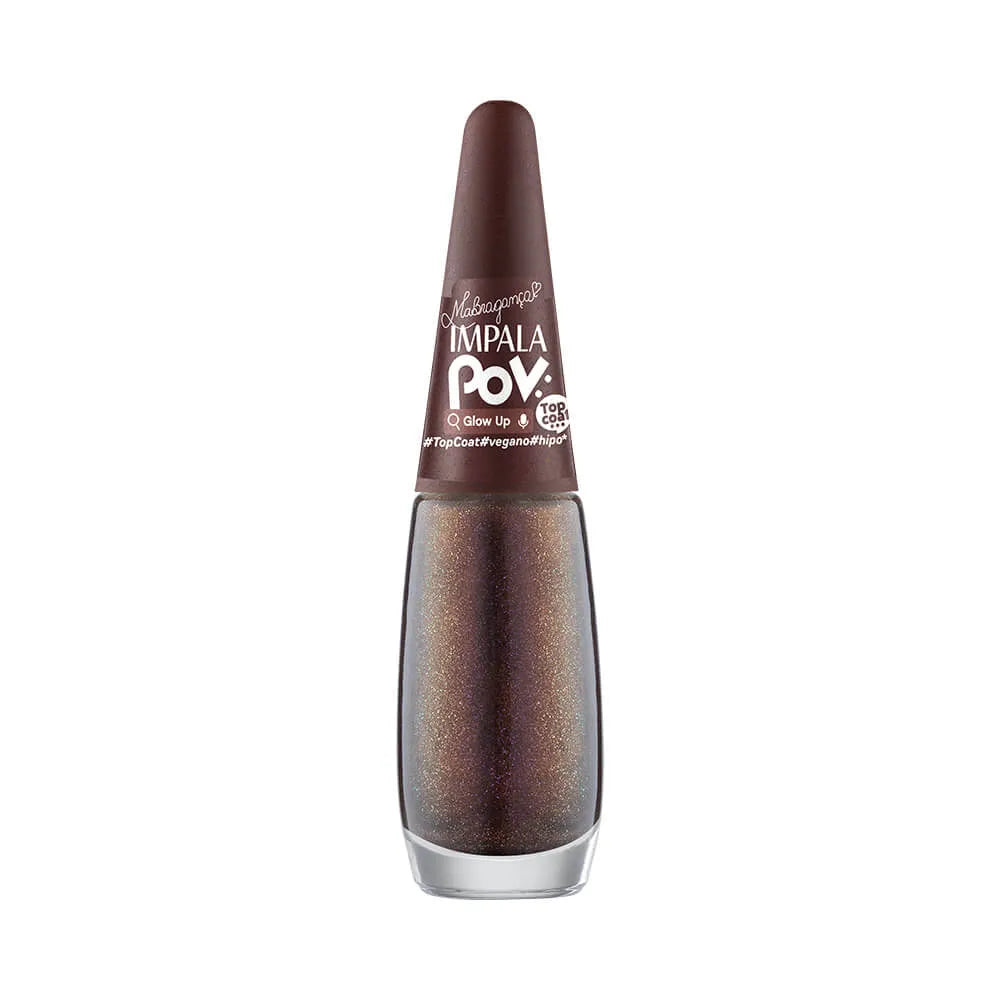 Esmalte Top Coat Impala POV Glow Up 7,5ml