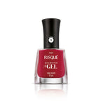 Esmalte Risqué Diamond Gel Vinho Bordô 9,5ml