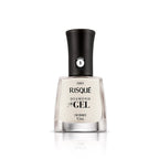 Esmalte Risqué Diamond Gel Chá Branco 9,5ml