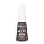 Esmalte Metálico Risqué Marrom Meu Horóscopo do Dia 8ml