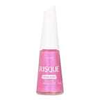 Esmalte Cintilante Risqué Rosa Chiclete, Me Esquece 8ml