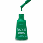 Esmalte Risqué Voltei Verde Esmeralda 8ml