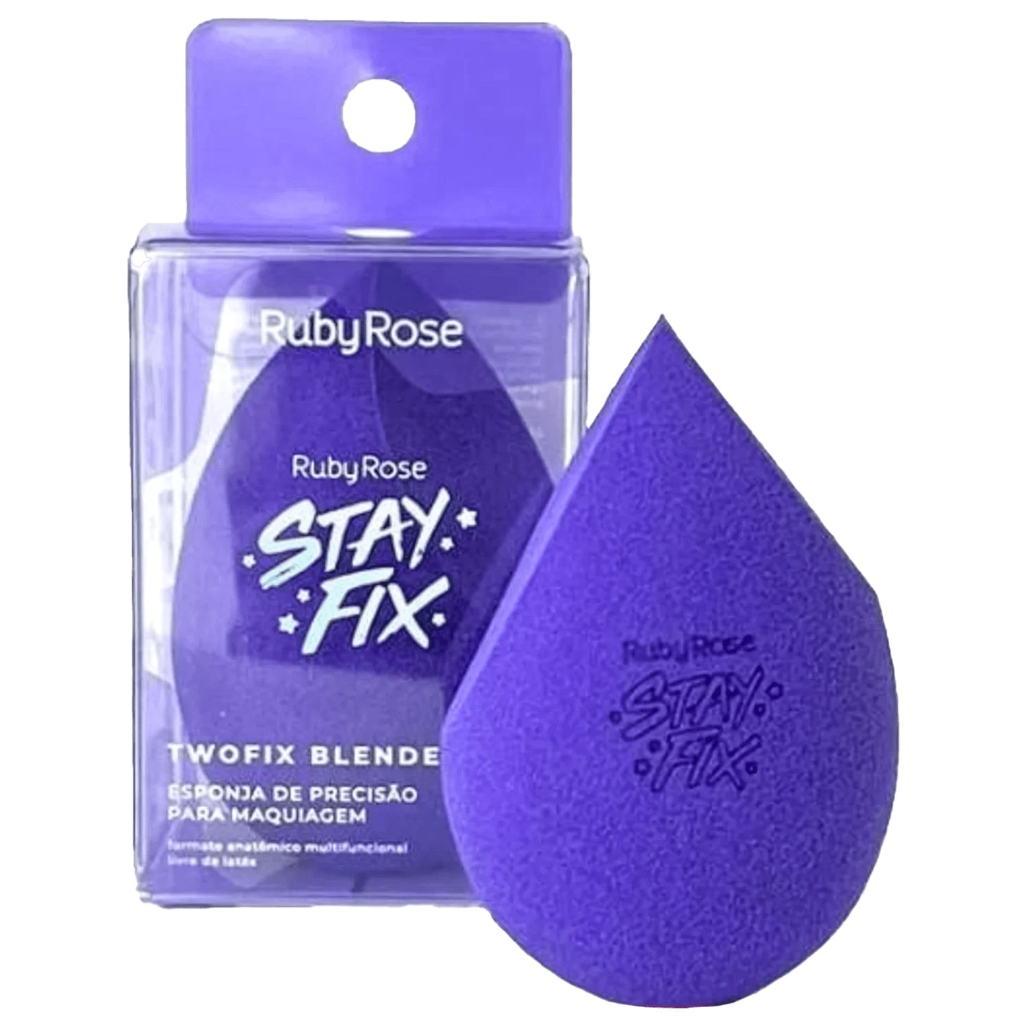 Esponja Stay Fix Twofix Blend Rubyrose