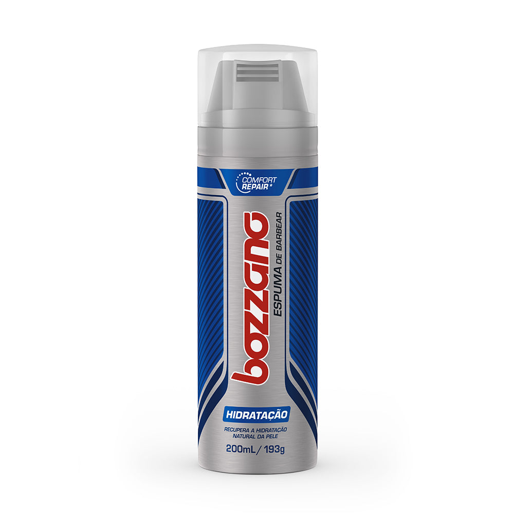 Espuma de Barbear Bozzano Refrescante 190g