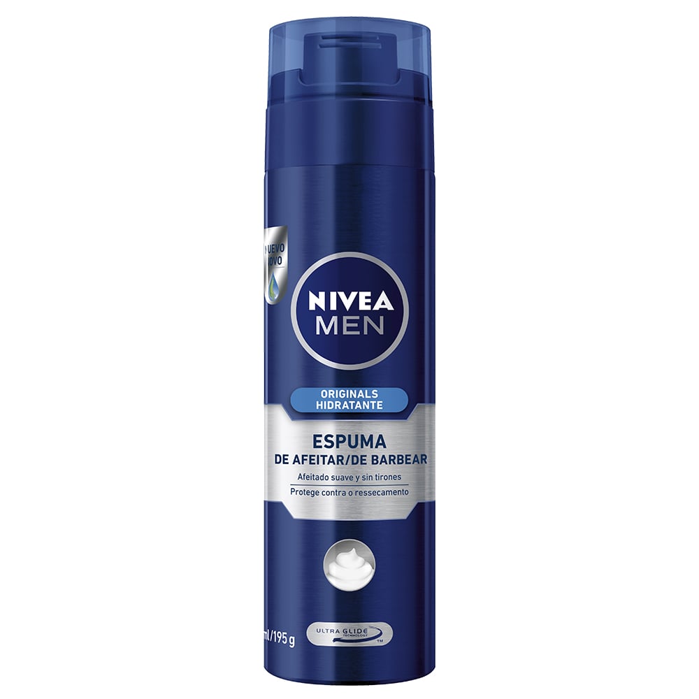 Espuma de Barbear Nivea Hidratante 193ml