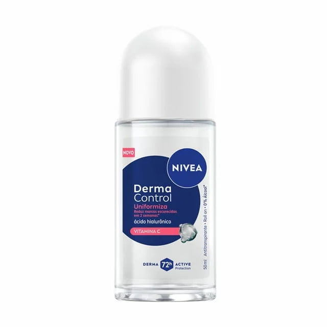 Desodorante Roll-On Nivea Derma Control Uniformiza 50 ml