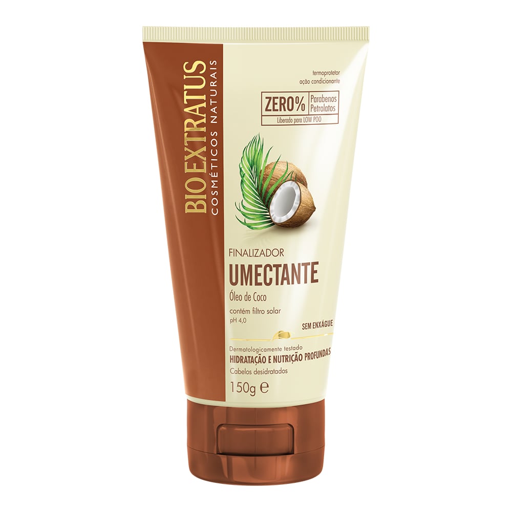 Finalizador Bio Extratus Umectante Óleo de Coco 150g
