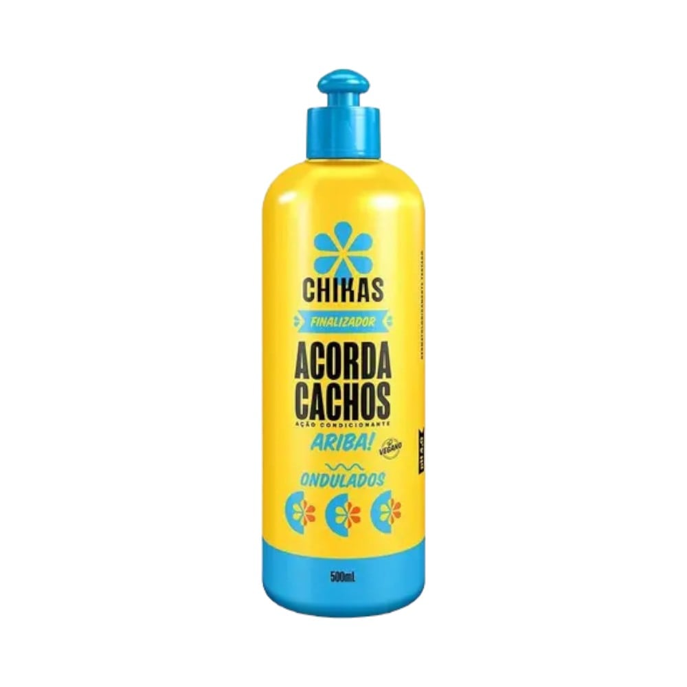 Finalizador Chikas Acorda Cachos Cabelos Ondulados 500ml