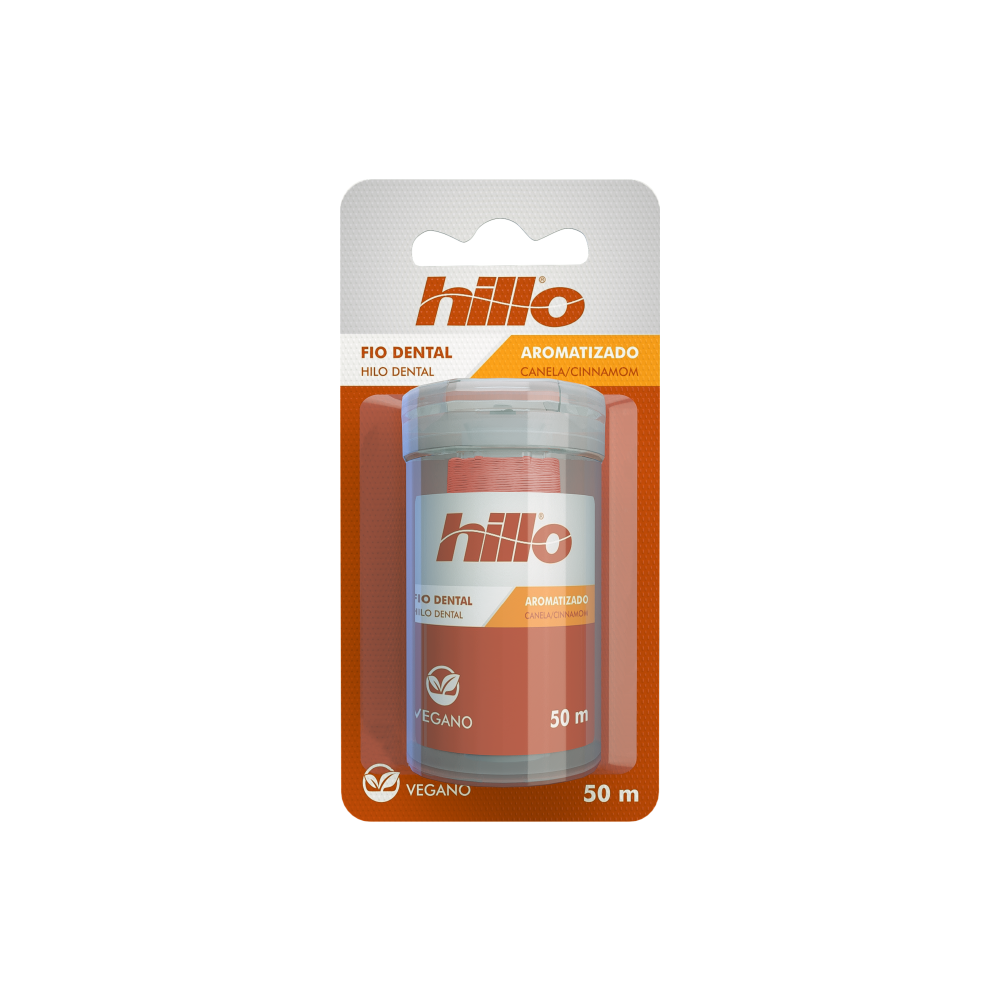 Fio Dental Hillo Vegano Canela 50m