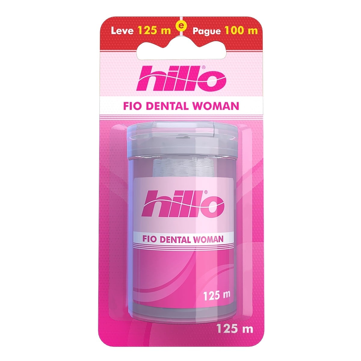 Fio Dental Hillo Woman Leve 125m Pague 100m