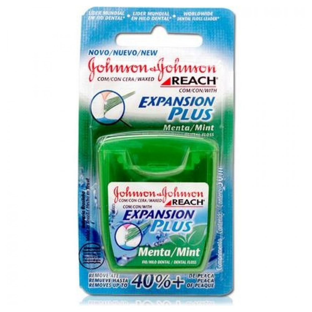 Fio Dental Johnson's Reach Expansion Plus Menta 50m