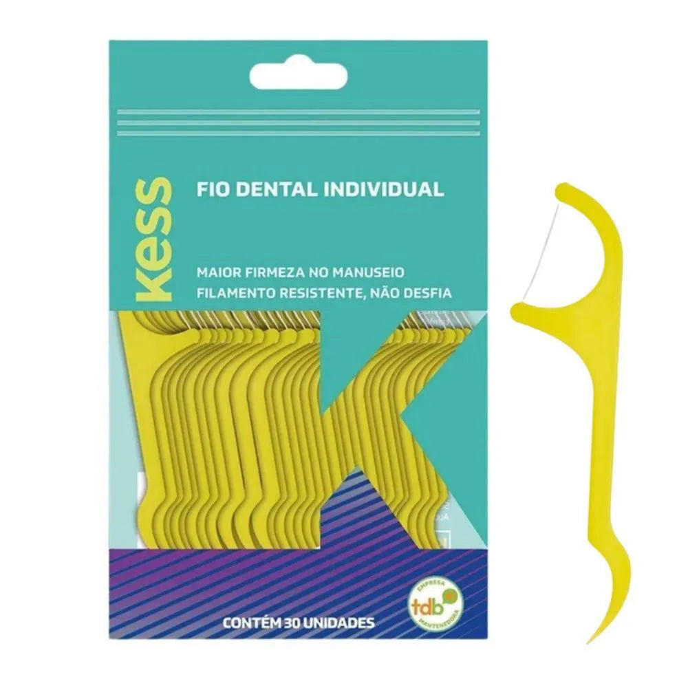 Fio Dental Kess 30 Unidades