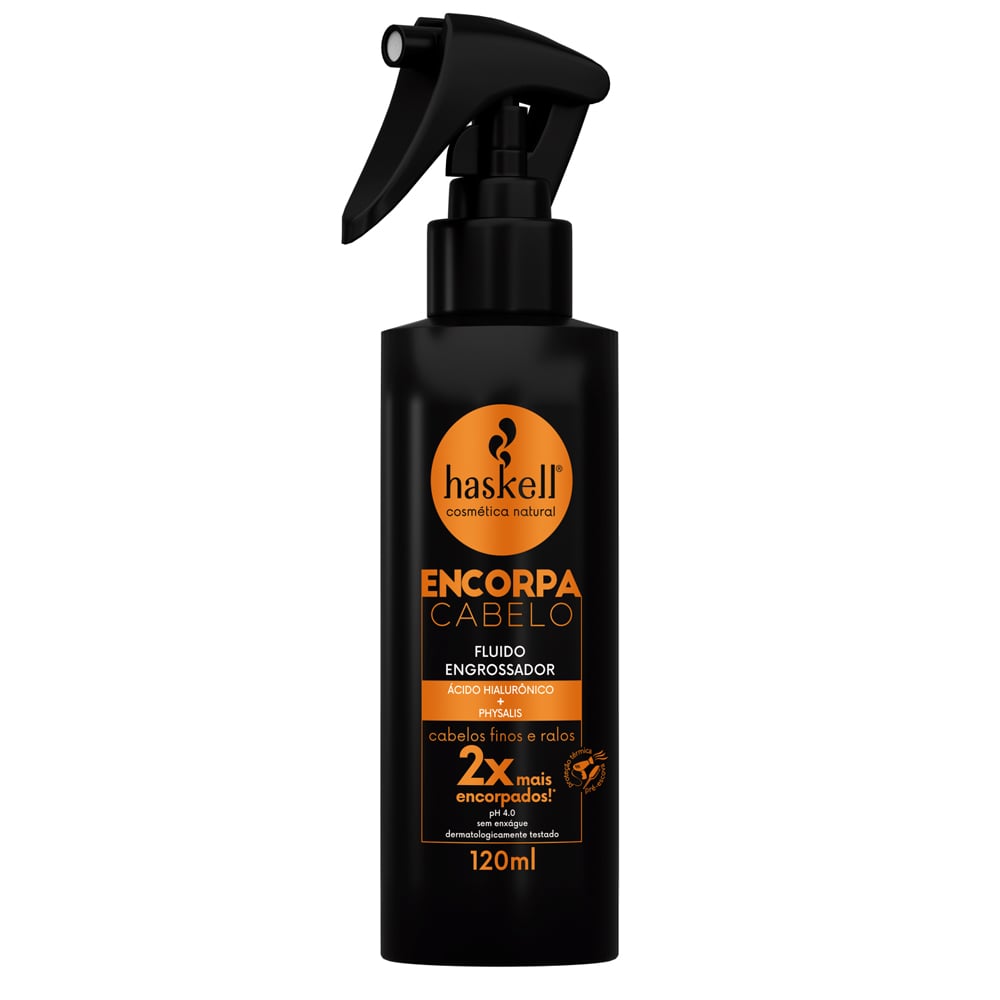 Fluído Engrossador Haskell Encorpa Cabelo 120ml