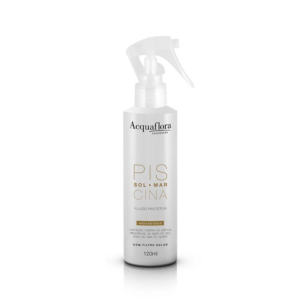 Fluido Protetor Acquaflora Sol, Mar e Piscina 120ml