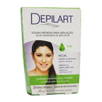 Folhas Prontas para Depilação Depilart Facial Kiwi 20 Unidades